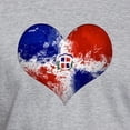 thumbnail image 3 of CafePress - Dominican Heart Fitted T Shirt - Fitted T-Shirt, Vintage Fit Soft Cotton Tee, 3 of 4