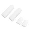 thumbnail image 2 of EeaseCA 2 PC Silicone Gel Finger Protector Sleeves Separators Protector for Protect Cracked Skin/ Blisters/ Callus (White), 2 of 7