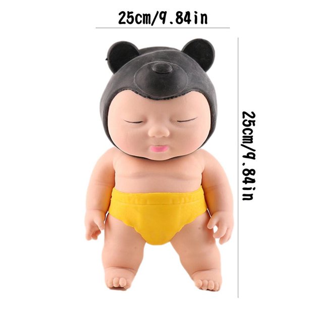 Squeeze Doll Toy Relief Release Pressure Adults Pressure Women And Men Practical Funny Elastic Doll Decompression Gadgets Toys