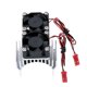 thumbnail image 5 of 7019 motor disipador con dos ventiladores de enfriamiento para el Motor de coche RC 3650 540/550 1/1 Eccomum Accesorios RC, 5 of 6