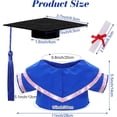 thumbnail image 2 of Graduation Doll Clothes Class of 2026 Plush Stuffed Animal Outfit Pet Dog Doll Cap and Gown Fits 12" Doll Bear for Graduation Day Gifts, 2 of 7