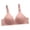 Pink, variant on Taqqpue Breastfeeding Bra Cotton Breathable Front Button Infant Nursing Pregnant Bra Women's Body Seamless Nursing Underwear for Pregnant Women