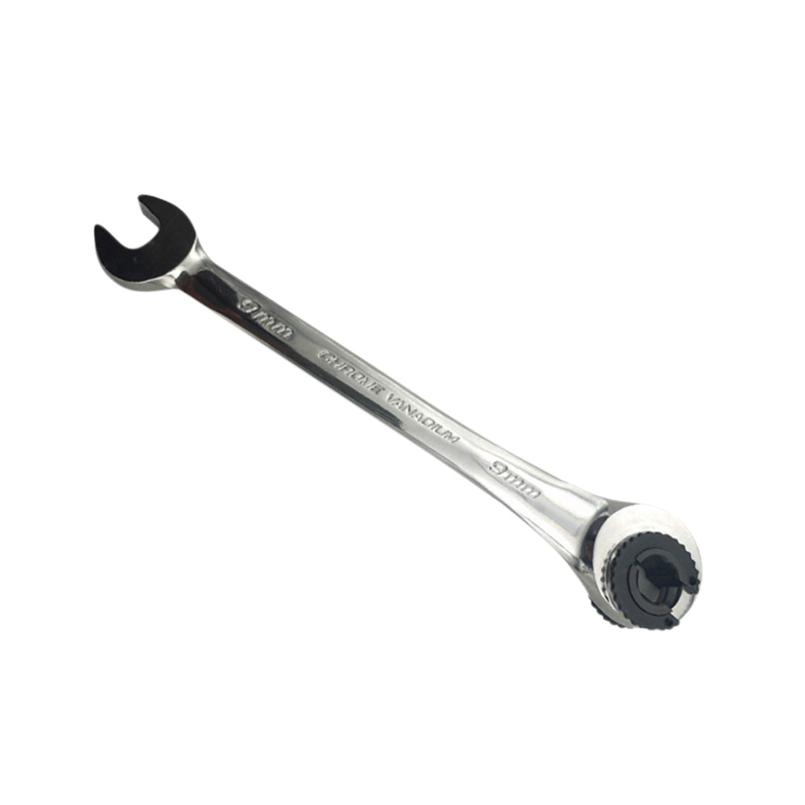 Clé à Cliquet à Extrémité Ouverte 8-27 Mm - Clé Tube Métrique Flexible Chromée Pour Auto Et Maison