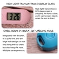 thumbnail image 4 of Mute Luminous Mini Portable Digital Electronic Clock Student Exam Study Pocket Watch High Quality ABS Material Mute Design, 4 of 5