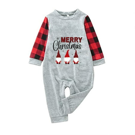 

Mrat Family Matching Wear Outfits Family Sets Printed Pjs Fashionable Print Family Pajamas Parent-child Suit Baby Family Matching Outfit Family Pajamas Sets Classic