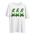 thumbnail image 5 of NuoCaiYun Women's St. Patrick'S Day T-Shirts, Women Plus Size Round Neck Short Sleeve Spring Summer Base Layer T-Shirt, 5 of 6