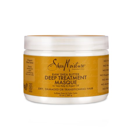 SheaMoisture Deep Treatment Masque, 12 oz (Best Hair Treatment After Bleaching)