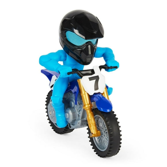Supercross, Race and Wheelie Bike, Authentic Aaron Plessinger Collector Motorcycle, 1:18 Scale Kids Toys for Boys Aged 5 and Up