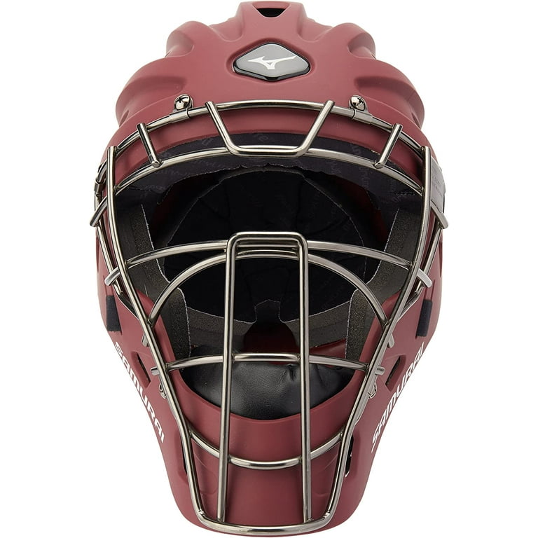 Mizuno Samurai Catcher's Face Mask, Red