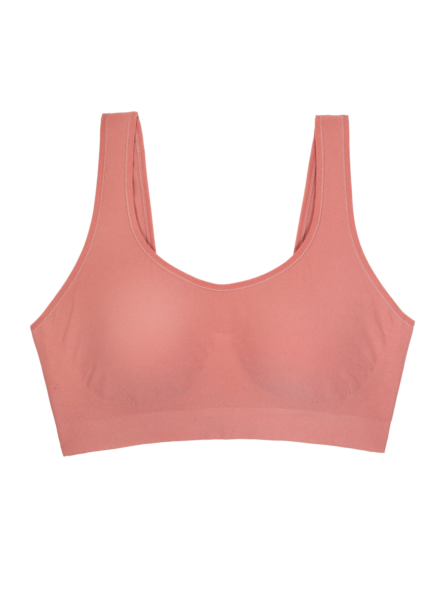 Fruit of the Loom Women's Built Up Seamless Wireless Comfort Bra, Style FT919PK1, Sizes S to 2X