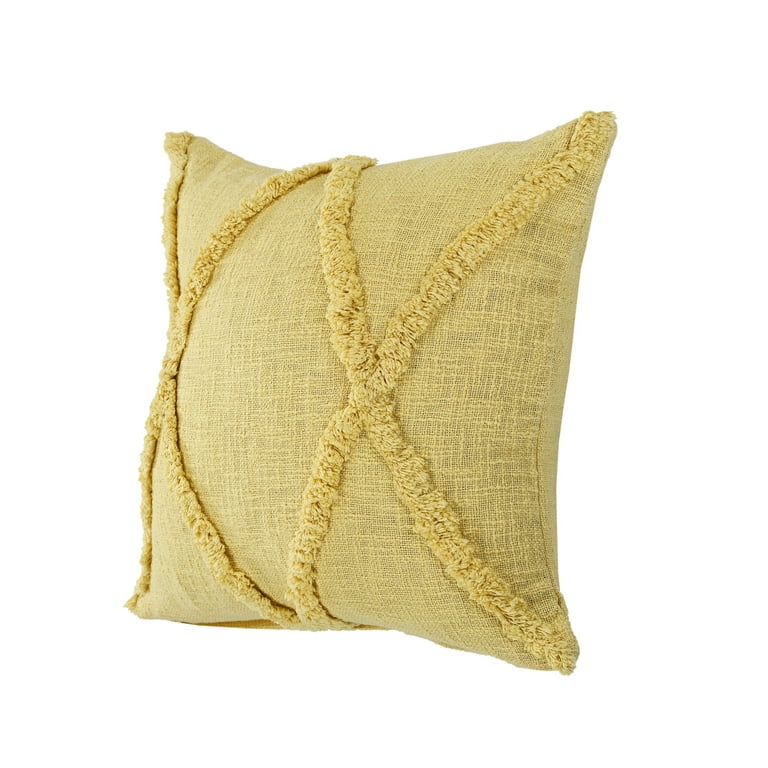 Pale yellow hotsell throw pillows