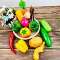 thumbnail image 4 of Artificial Pepper Simulation Foam Vegetable foam pepper Decoration Home Kitchen Photography Fake Pepper Prop, Red, 4 of 8