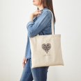 thumbnail image 3 of CafePress - Love Gilda Tote Bag - Unisex Canvas Tote Bag, Beige, 1-Piece, 3 of 6