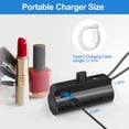thumbnail image 7 of 5000mAh Portable Phone Charger Built-in Cable, Dual Output Power Bank, 7 of 7