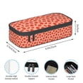 thumbnail image 4 of Uemuo Tomato Printed Large Pencil Case, Big Capacity Pencil Pouch Stationery Pen Bag, Storage High Capacity Bag Pouch Holder Box Organizer, Marker Pen Case, 4 of 9