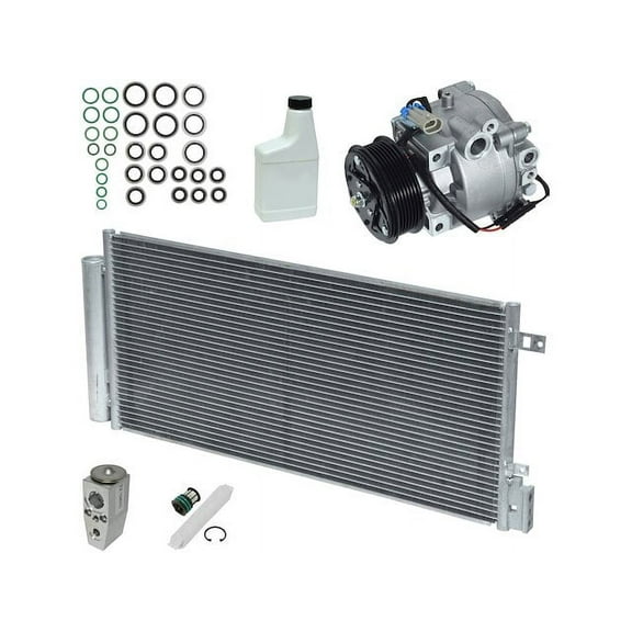 A/C Compressor Kit - Compatible with 2015 - 2020 Chevy Trax 1.4L 4-Cylinder LUV VIN B Turbocharged 2016 2017 2018 2019