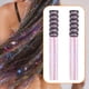 thumbnail image 5 of 12 piezas de oropel para el cabello, accesorios brillantes de 50 cm con clip para extensiones brillantes para Halloween, fiestas, conciertos y año Rojo violeta, 5 of 8