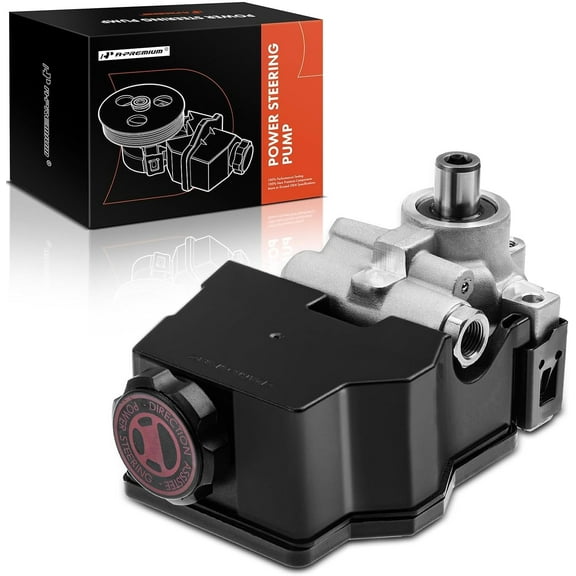 A-Premium Power Steering Pump with Reservoir Compatible with Chevrolet Camaro Pontiac Firebird 1998-2002 V8 5.7L
