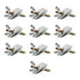 thumbnail image 2 of DOLITY 10 Pieces Bird Cage Screws and Nuts M5*30 for Rack Building Wood Birds Perch with 2 Washers, 2 of 8