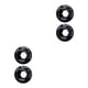 thumbnail image 4 of Advancent 2 piezas de tornillo de manivela portátil M18 desmontable reemplazo de piezas de perno de bicicleta de montaña accesorios de repuesto Negro 2Conjunto, 4 of 6