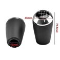 thumbnail image 2 of 5/6 Speed Gear Shift Knob for MAZDA 3 BK BL 5 CR CW 6 II GH CX-7 ER MX-5 NC III MT Leather Lever Arm Stick Headball Accessory, 2 of 4