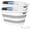 Grey, variant on Collapsible Laundry Basket, 43L(11.5 Gallon) Pop Up Hamper and Storage Container, Foldable Space Saver with Sturdy Large Capacity, 2-Pack in Beige