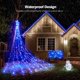 thumbnail image 3 of Luces en Cascada de 317 LEDs BlcTec para Decoración Navideña en Azul, 3 of 7