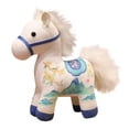 thumbnail image 4 of Desktop Decorations Plush Pony Squeezable Stuffed Animal Ornament Cute Simulation Horse Toy(1Pcs) JASKFLY, 4 of 9