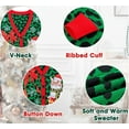 thumbnail image 3 of Lollipie Women Ugly Christmas Cardigan Sweater Long Sleeve Button Down Cozy V Neck Sweater Soft Knitwear, 3 of 9