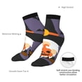 thumbnail image 6 of Naloa Halloween Gnomes Ankle Socks for Women Non Slip Socks No Show Socks Classic Low Cut Casual Socks Casual Socks, 6 of 7