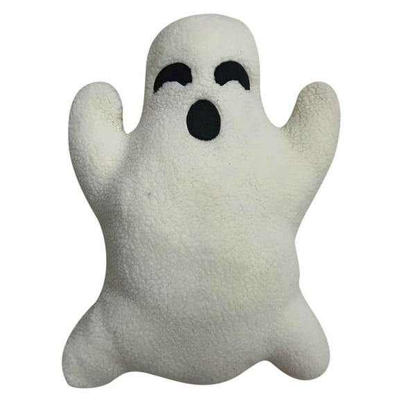 Lksixu Halloween Decorations Coussin Fantôme Jouet Halloween Coussin Maison Coussin Décoration Cadeau des Fêtes pour Fête Intérieur Extérieur