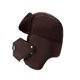 thumbnail image 2 of Qarigey Gorro de pelusa de invierno para deportes al aire libre, gorro a prueba de viento para mantener el calor, esquí, senderismo, norte de Europa, Sombreros Café Qarigey AP000312-05, 2 of 5