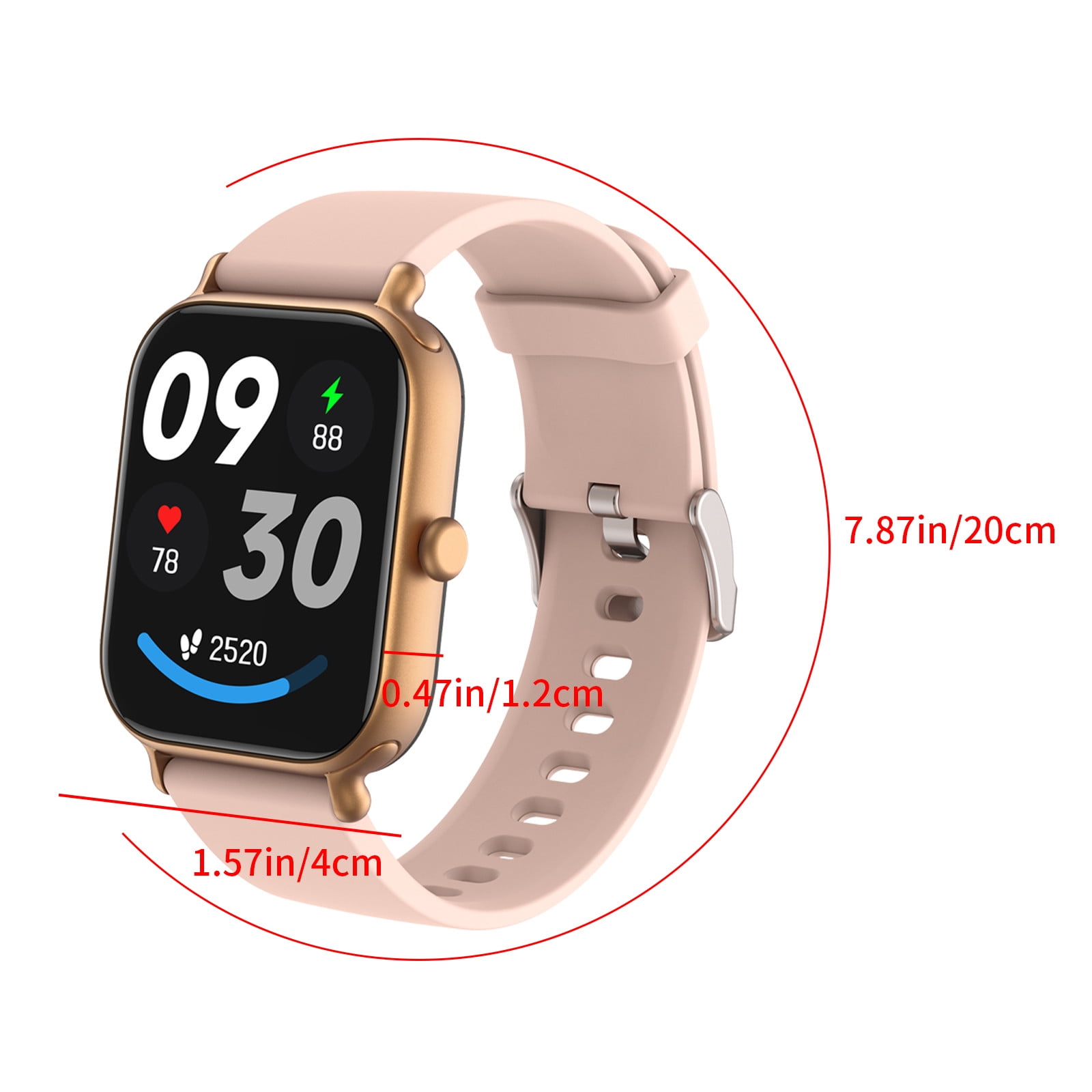 Bdday High Precision Smartwatch With HD Call 100+ Sports Modes Bluetooth Voice Control Long Battery Life And Water Proofing Smart Watch Achieve Your Fitness Goals
