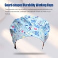 thumbnail image 2 of ruzhgo Operating Hats Nurses Long-time Service Gourd-shaped Pure Color Button Professional Assorted Colors Multifunctional Working Caps Hallowmas Yellow G-10, 2 of 5