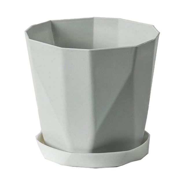 Macetas de plástico Dinheiro, macetas variadas para plantas de flores, macetas para plántulas, macetas para viveros con bandeja, plantas para interior y exterior