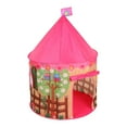 thumbnail image 3 of IROINID Folding Children Kids Play Tent In/Outdoor Toy House for Boys Girls Pink House, 3 of 9