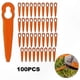 thumbnail image 1 of 100Pcs Polycut 2-2 ABS Cutting Blades for Lawn Mower Replacement Parts, 1 of 5