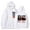 White, variant on DD Osama New Wave Tour Hoodie long sleeved streetwear women's men's fashionable hip-hop sportswear pullover