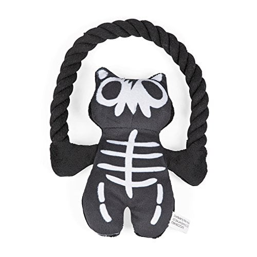 Plush Skeleton with Rope Dog Toy - Walmart.com - Walmart.com