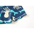 thumbnail image 6 of Kids Boys Chic Cartoon Animals Printed Rash Guard with Hat 3pcs Swimsuit Pool Party Swimwear Beach Bathing Suit (Octopus, 4), 6 of 6