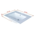 thumbnail image 2 of Sagehill Designs Rc2418-W Lincoln Street 24" Ceramic Vanity Sink Top - White, 2 of 2