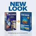 thumbnail image 3 of Trojan Discovery Pack, Assorted Latex Lubricated Condoms for Men, Original, Ultra Thin & Ultra Ribbed Varieties, 12 Count, 3 of 12