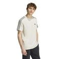 thumbnail image 4 of adidas Men's Essentials Single Jersey 3-Stripes T-Shirt, Black/White, Medium, 4 of 4