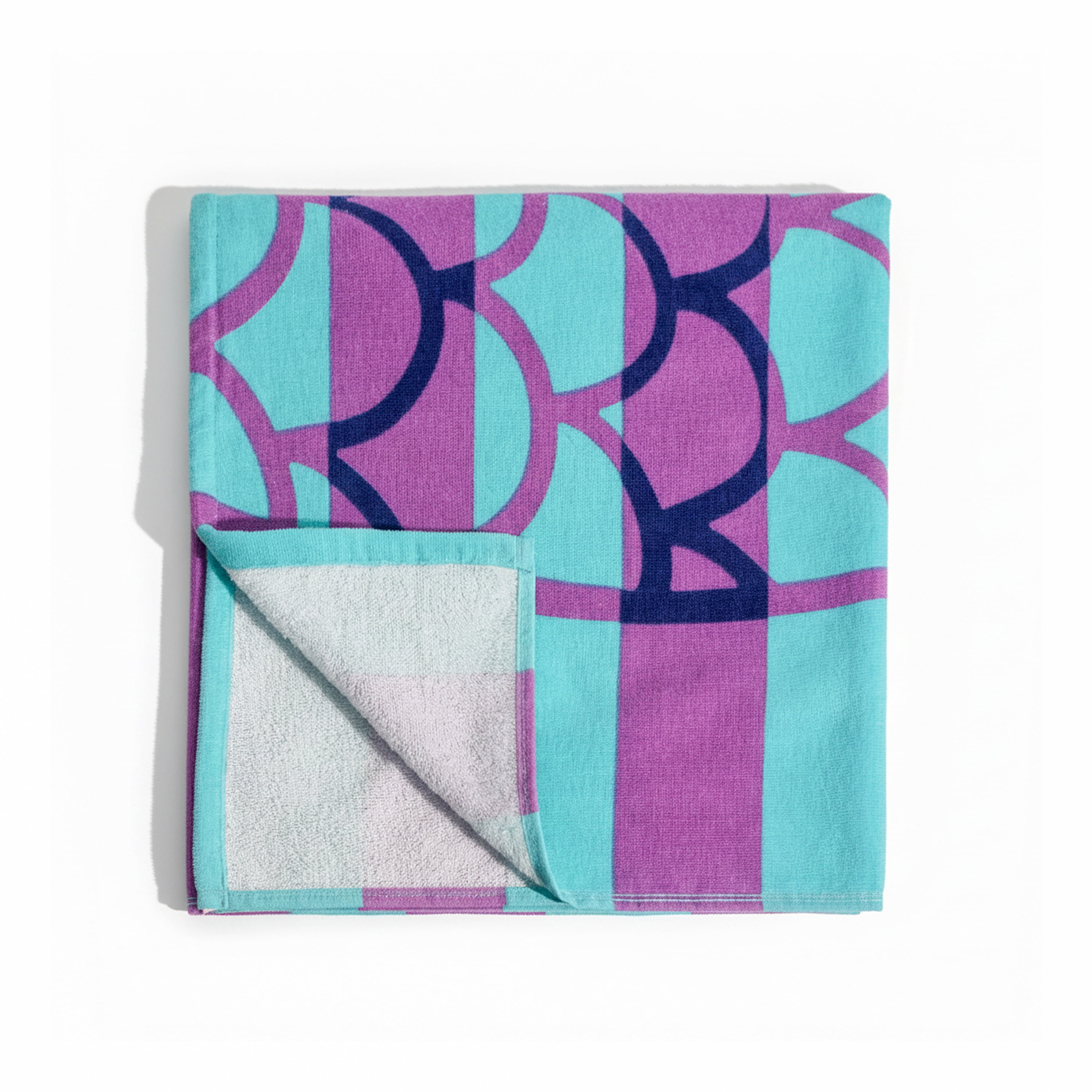 Mainstays Kids Cotton Blend Beach Towel, 30 x 60 Inches, Mer