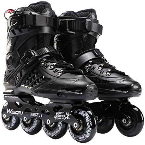 Club Recommendation Outdoor Blades Roller Skates Sporting Goods Fancy Youth Skates Beginner Adjustable Inline Skates for Adults Safe and Durable Inline Roller Skates for Man and Women 