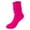 Hot Pink, variant on GDREDA Slouch Socks Women Thigh High Boot Socks Soft Scrunch Socks And Plaid Scarf Scarf Ribbon Slipper Socks Toddlers Slipper Socks for Women with Soles Wide French Neck Scarf Slipper Socks