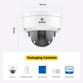 thumbnail image 6 of ANNKE 4K PoE 4Pcs Outdoor Security Camera, Color Night Vision, Built-in Mic, Home IP Camera with 2.8mm～12mm Lens, IP67 & IK08 Vandal-Proof, Up to 512GB Storage, 6 of 15