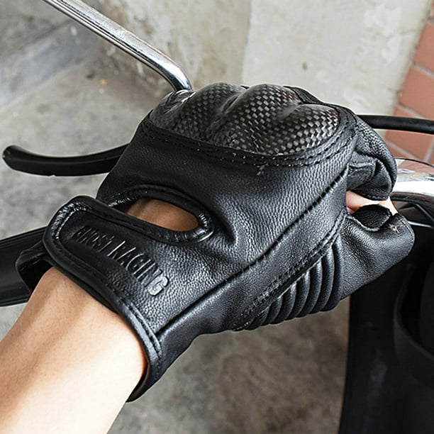 Aofa 1 Pair Motorcycle Gloves Anti slip Breathable Multi purpose