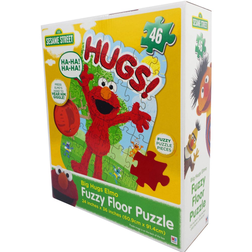 Sesame Street Elmo Big Hug Floor Puzzle with Sound