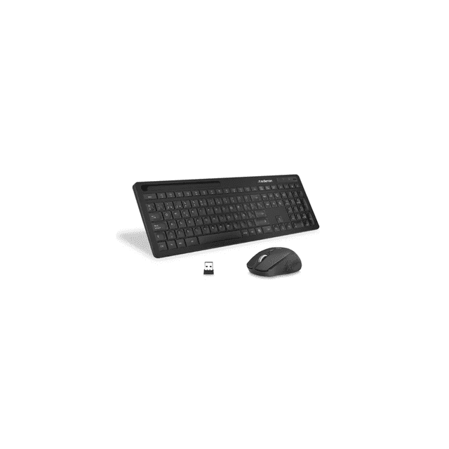 Teclado y Mouse Inalámbrico BLOOSOM CON Receptor USB hasta 20 Metros